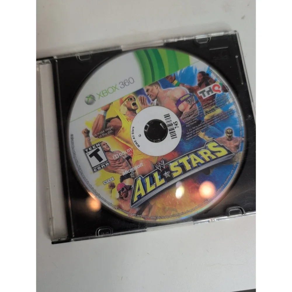WWE All Stars Microsoft Xbox 360, 2011 Disc Only